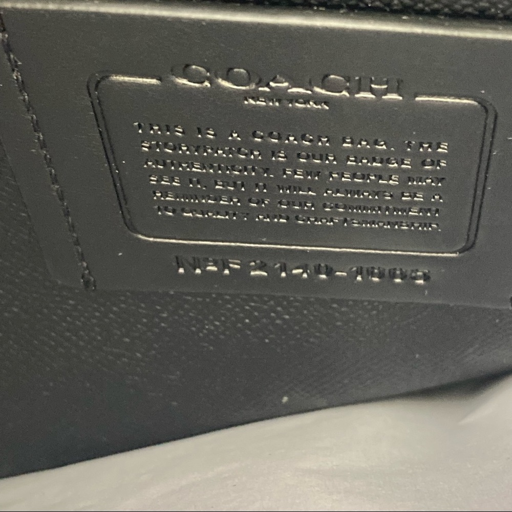 SOLD SOLDSOLD!Coach Signature Mollie Tote Canvas NWT - Picture 8 of 12